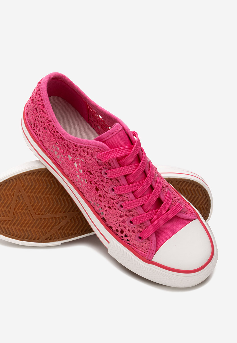 Tenisi casual Floreina fucsia