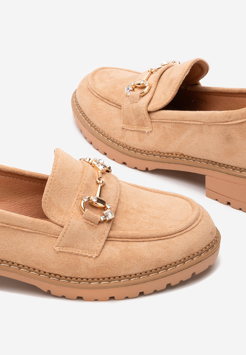 Mocasini dama Erlinda camel