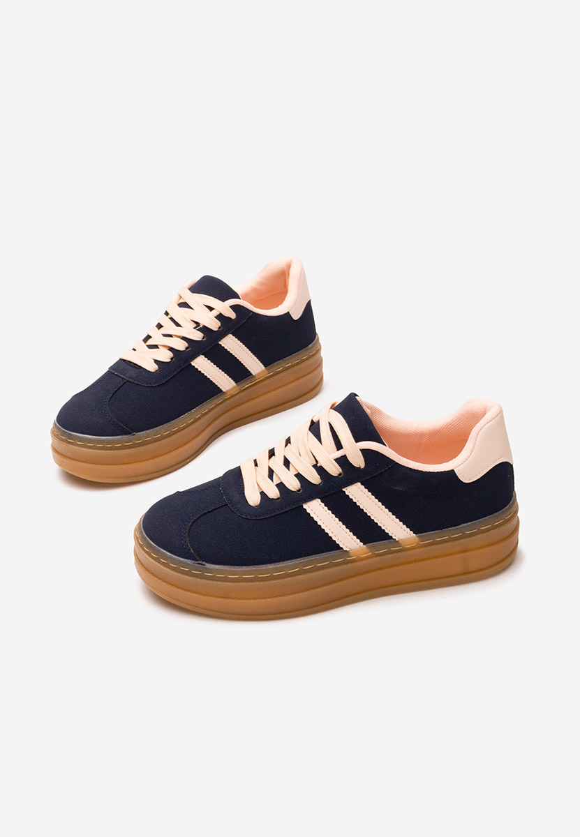 Sneakers cu platformă Joela navy