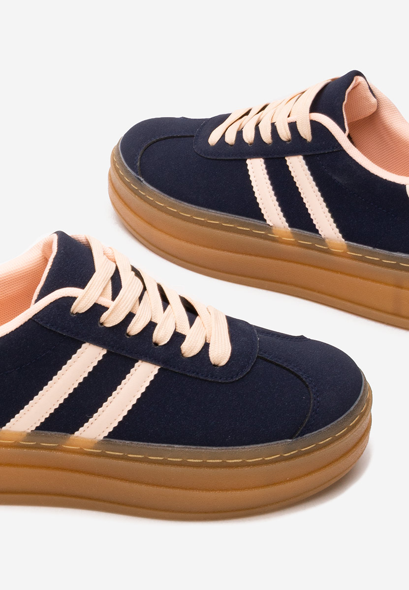 Sneakers cu platformă Joela navy