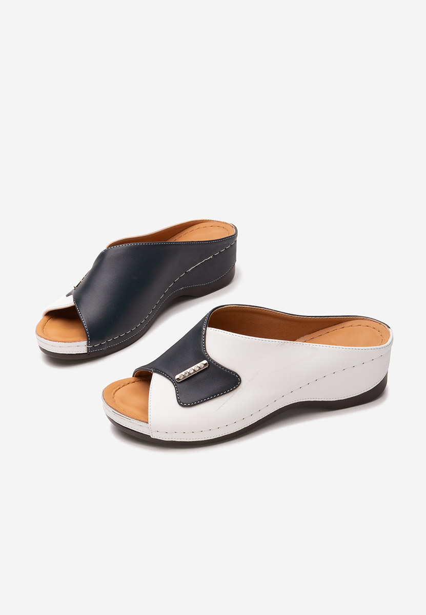 Papuci cu talpa ortopedica Patisia navy