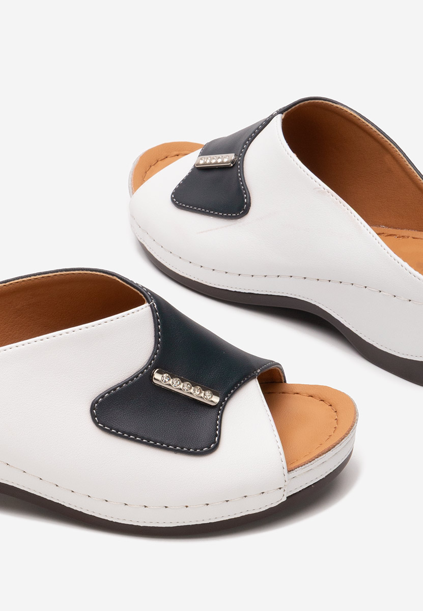 Papuci cu talpa ortopedica Patisia navy