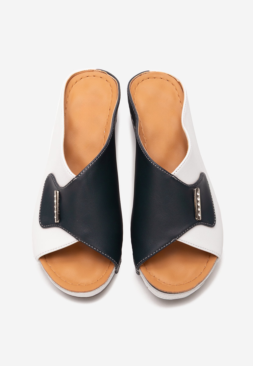 Papuci cu talpa ortopedica Patisia navy