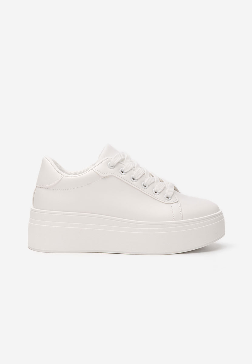 Sneakers cu platformă Albea albi
