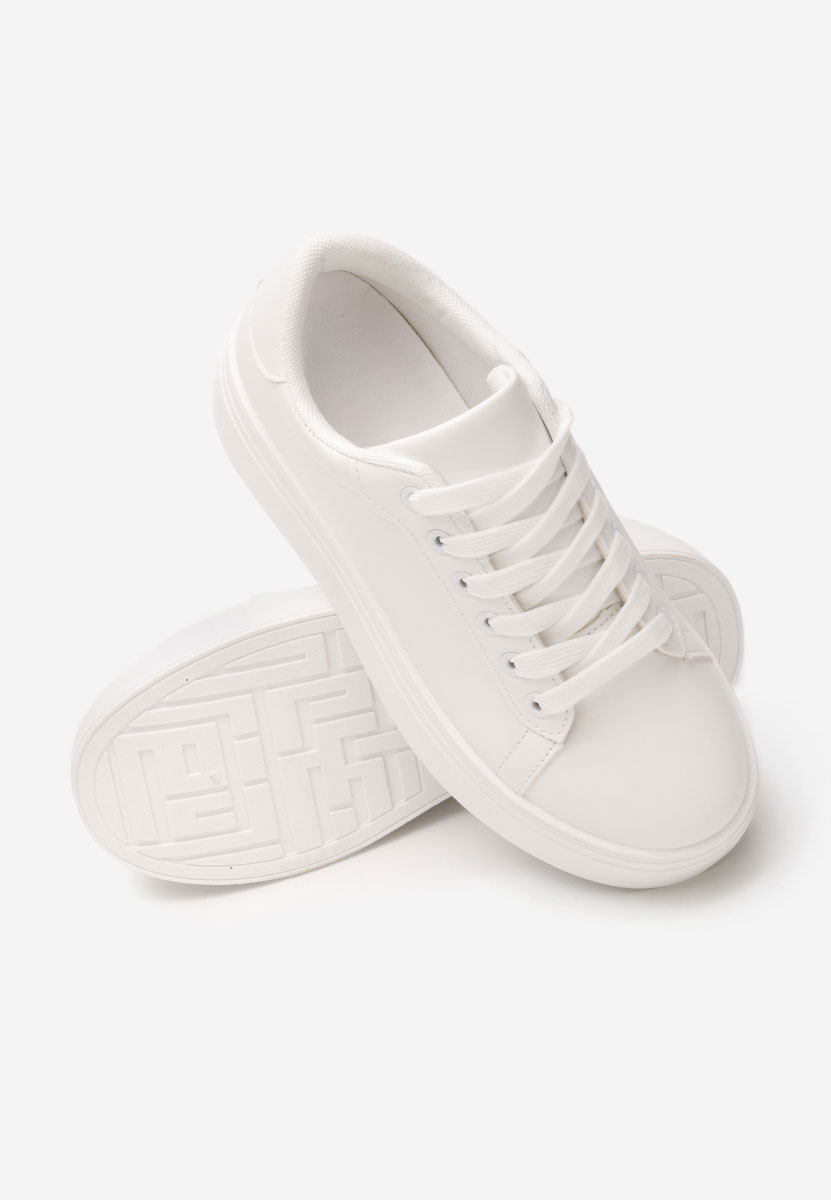 Sneakers cu platformă Albea albi