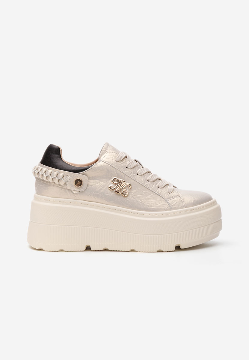Sneakers cu platformă Blanch aurii