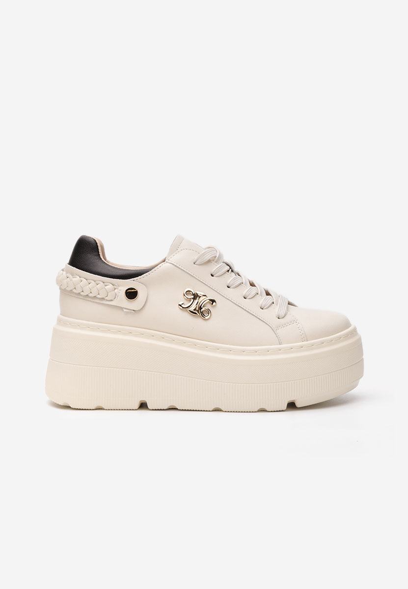 Sneakers cu platformă Blanch bej