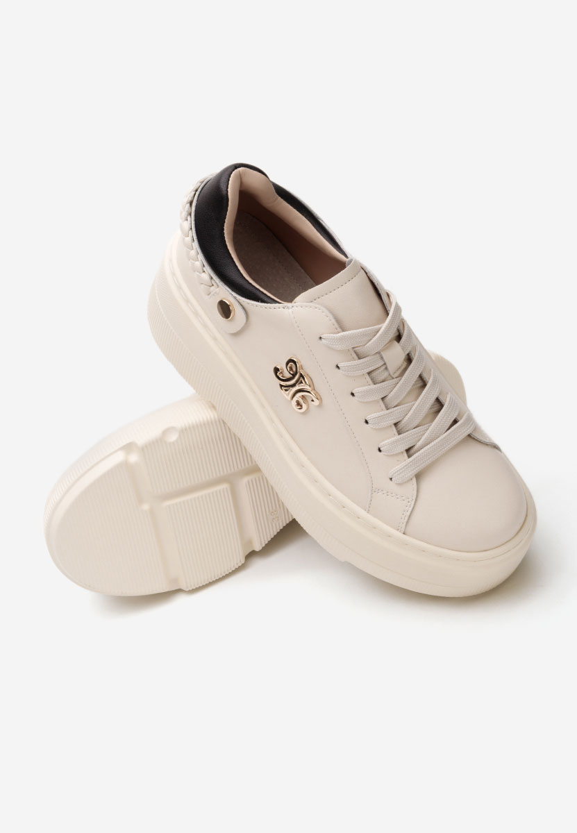 Sneakers cu platformă Blanch bej