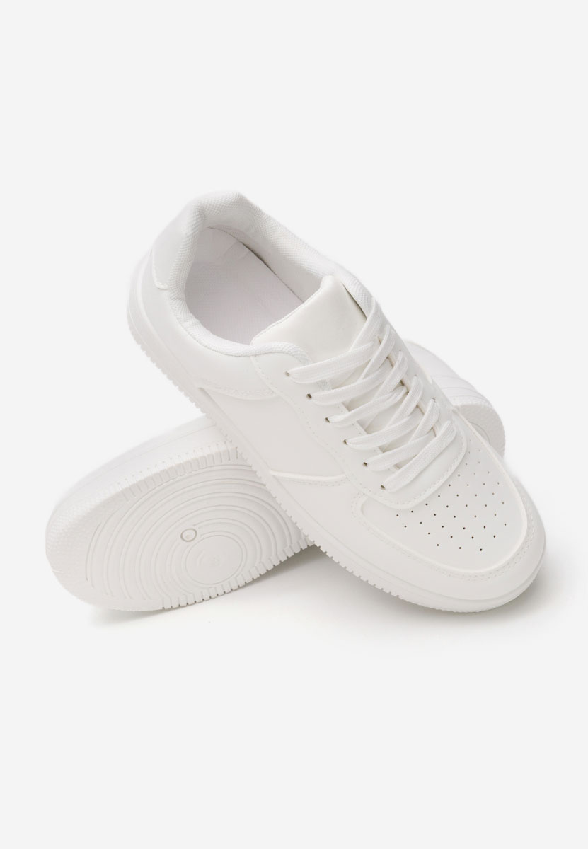 Sneakers dama Geneua albi