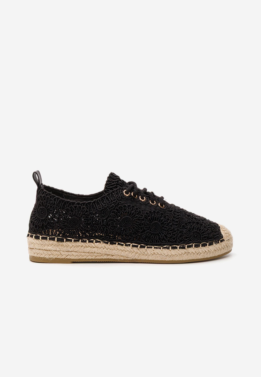 Espadrile dama Klarysa negre