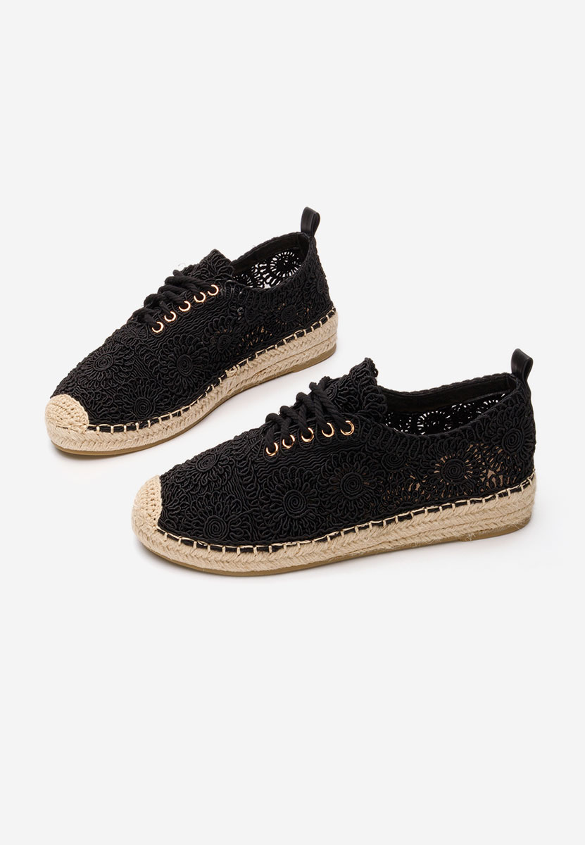 Espadrile dama Klarysa negre