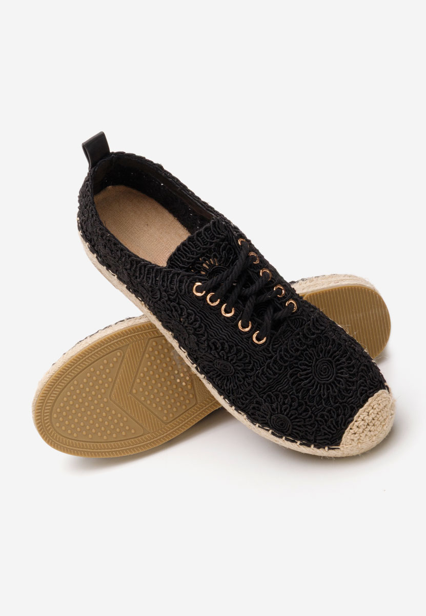 Espadrile dama Klarysa negre