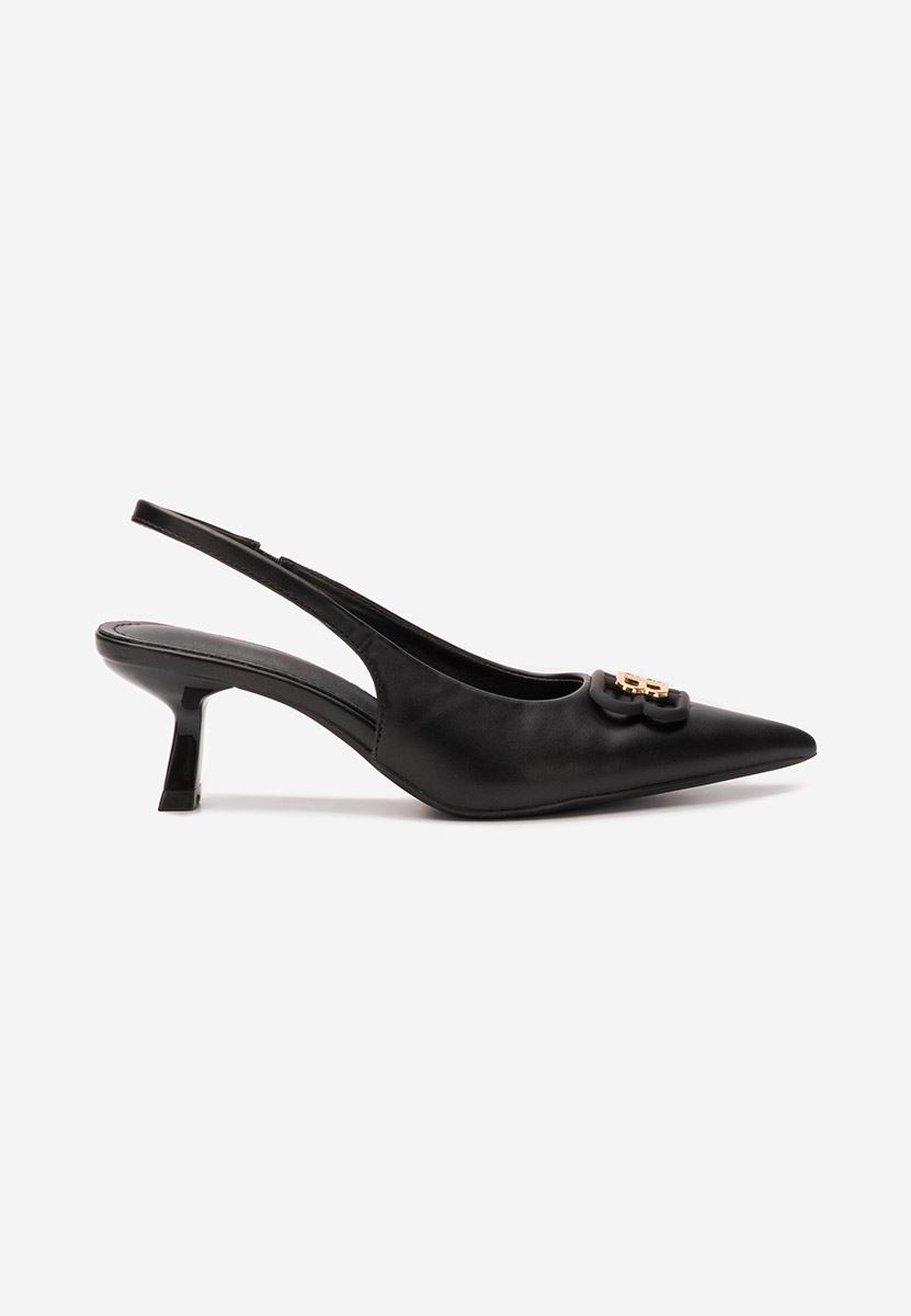 Pantofi slingback Belabisa negri