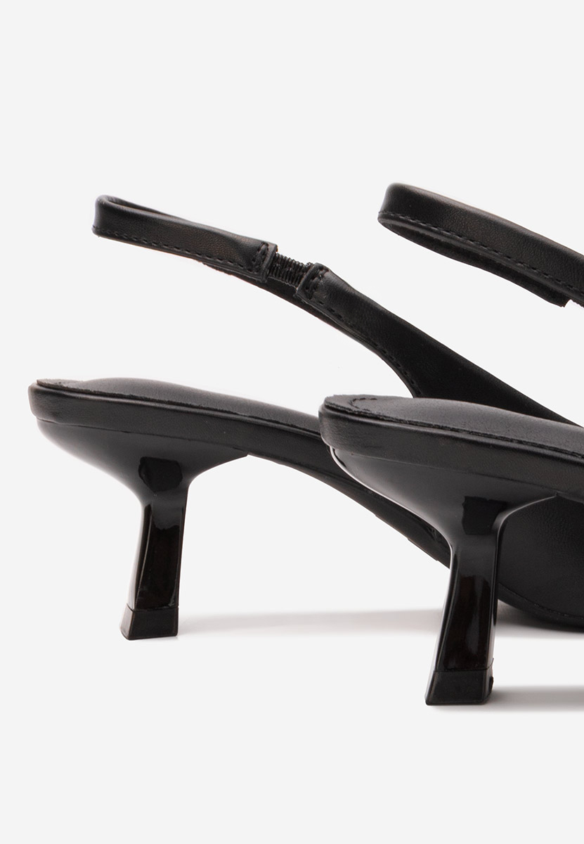 Pantofi slingback Belabisa negri