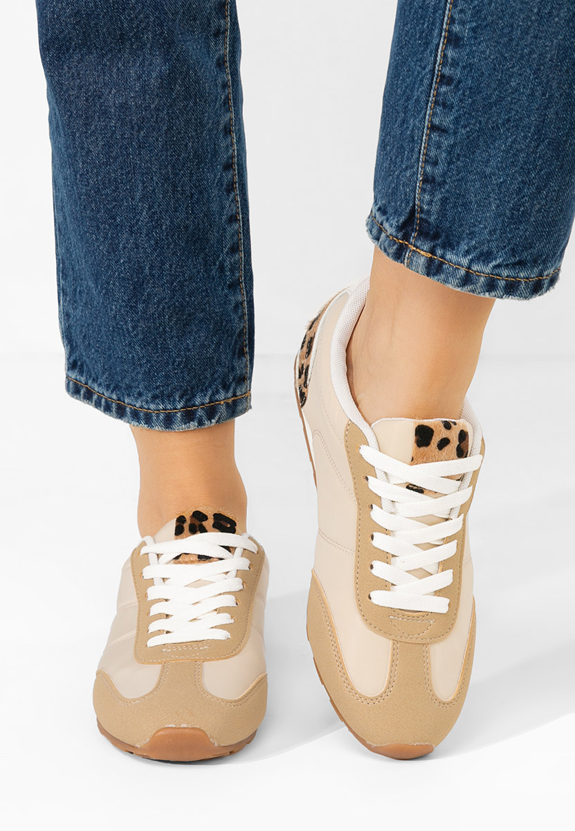 Sneakers dama Dorila kaki