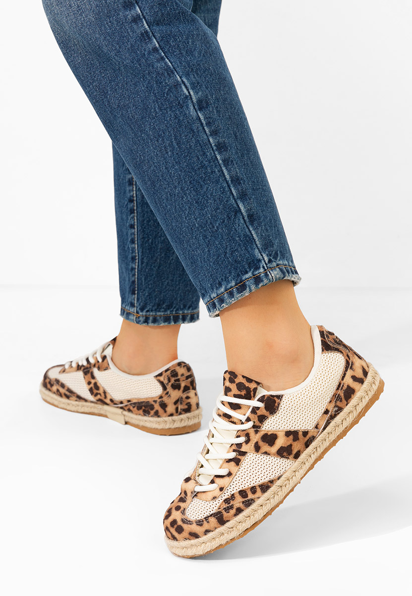 Sneakers dama Dianka leopard