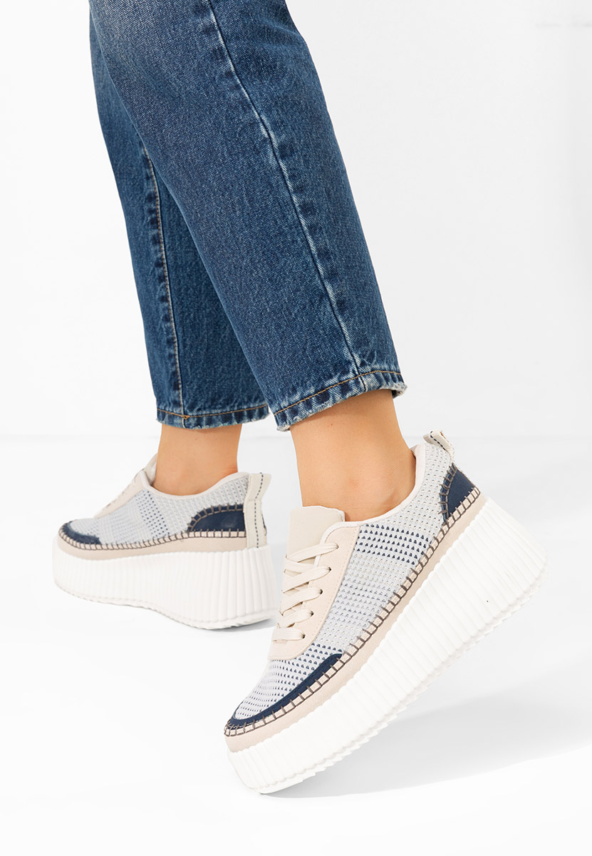 Sneakers cu platformă Tamylsa albastri