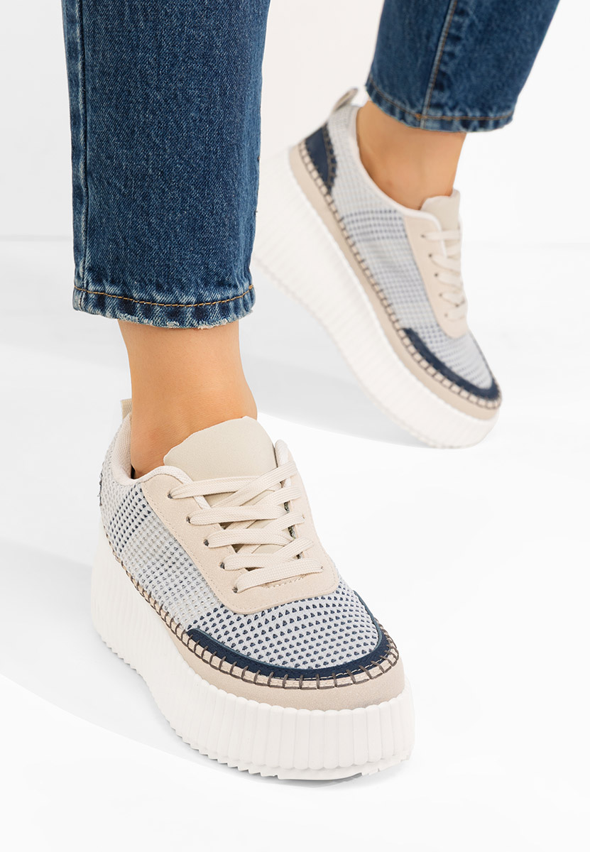 Sneakers cu platformă Tamylsa albastri