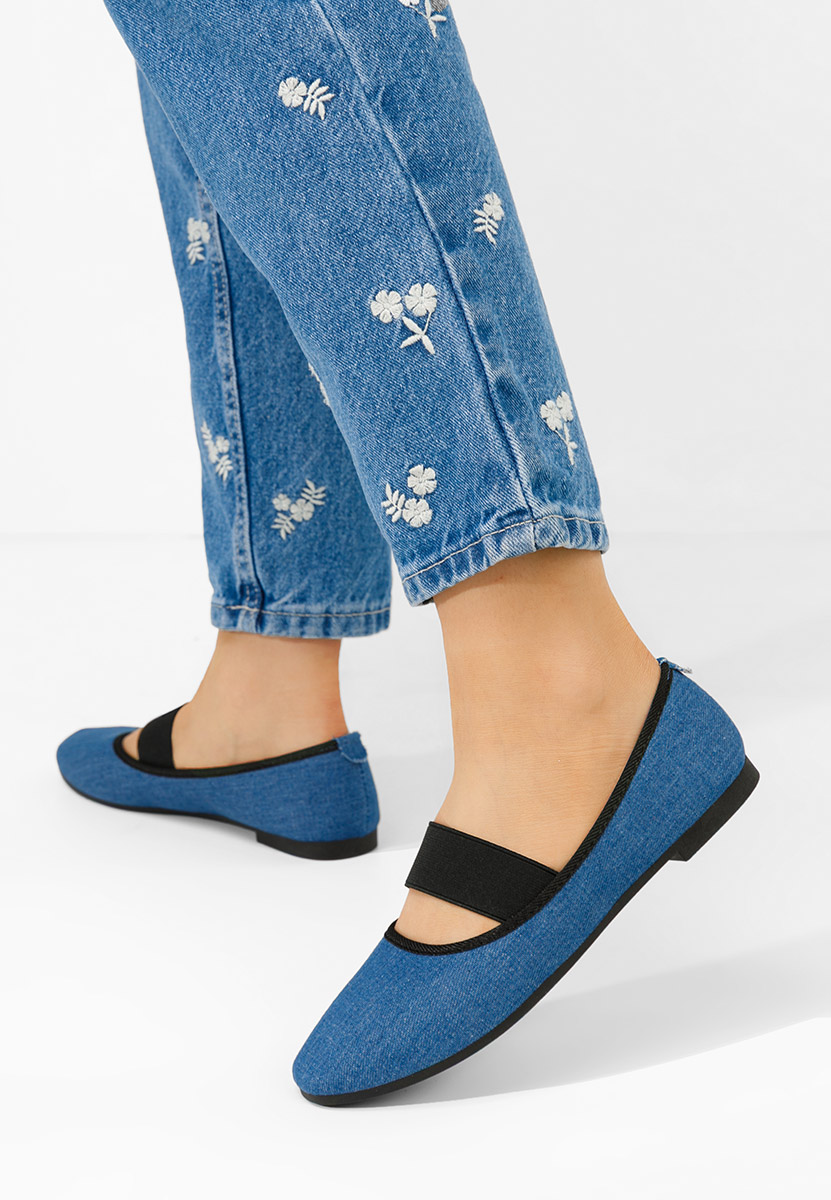 Balerini dama Hanha denim