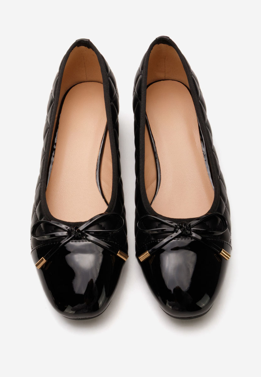 Pantofi cu toc mic Toya negri