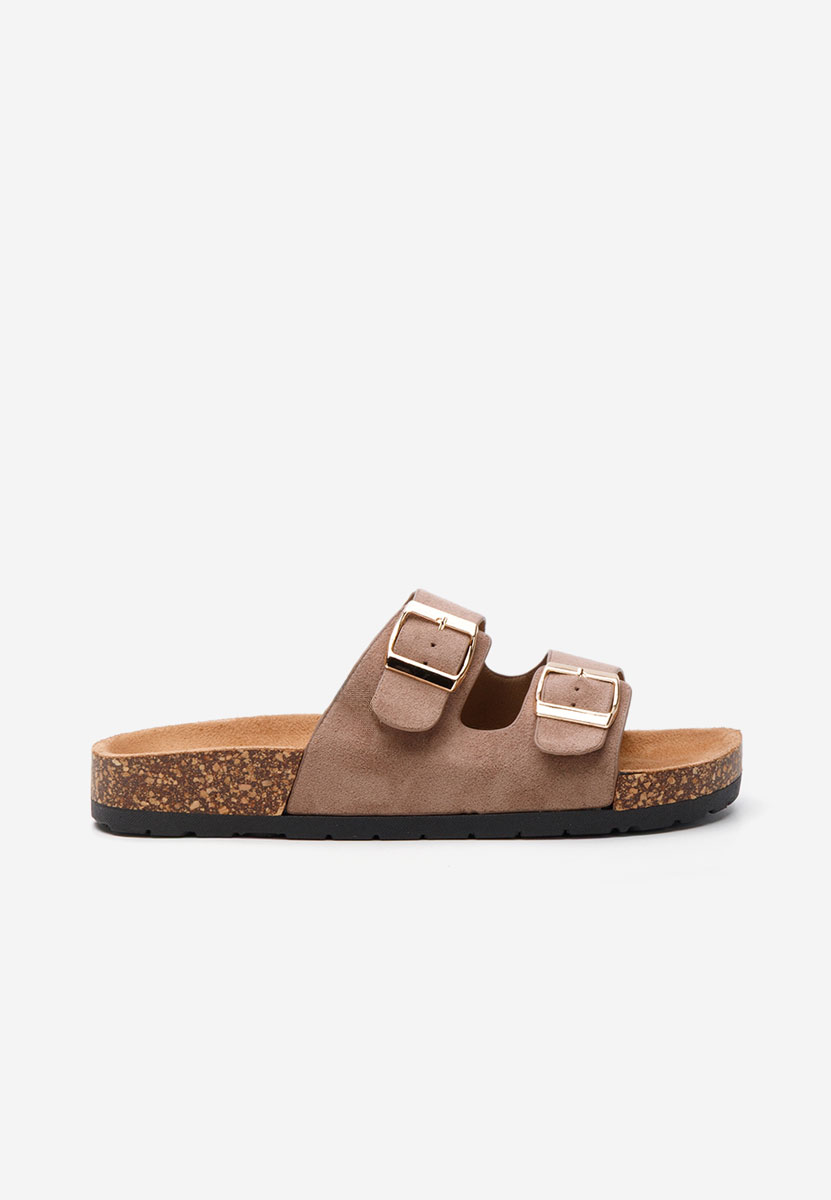 Papuci cu talpa groasa Roscelin V2 kaki