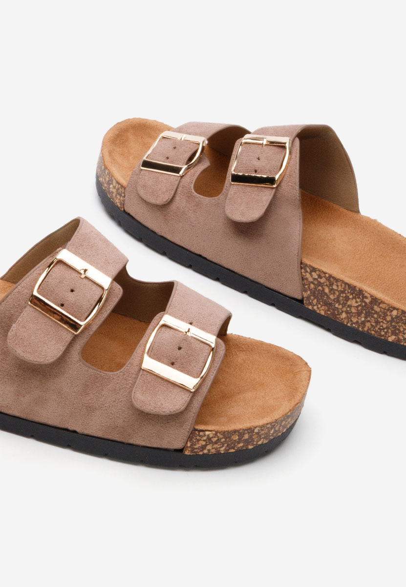 Papuci cu talpa groasa Roscelin V2 kaki