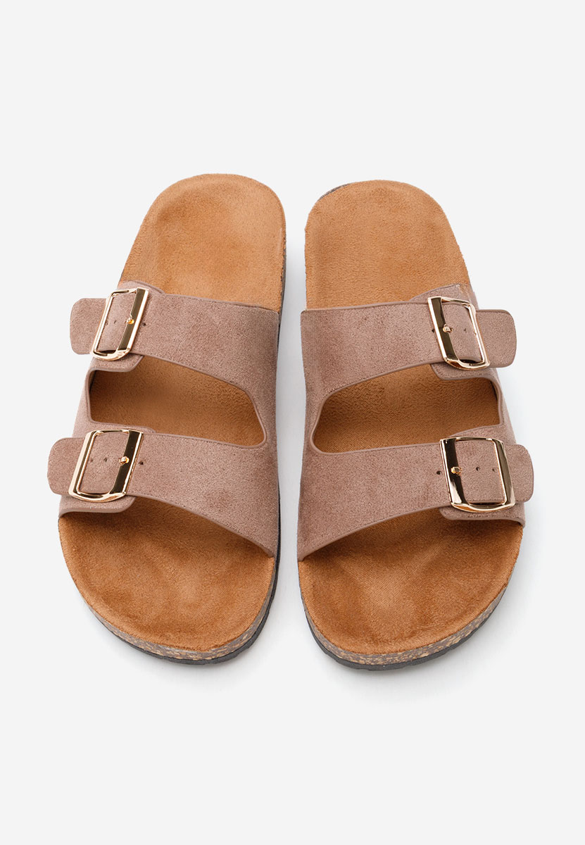 Papuci cu talpa groasa Roscelin V2 kaki