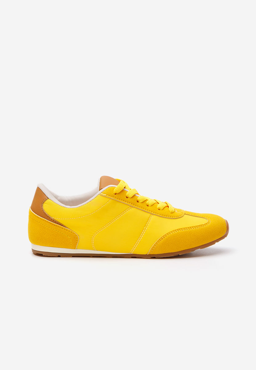 Sneakers dama Dorila galbeni