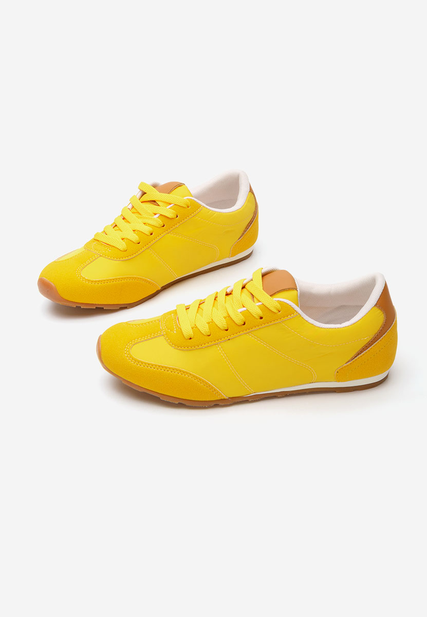 Sneakers dama Dorila galbeni