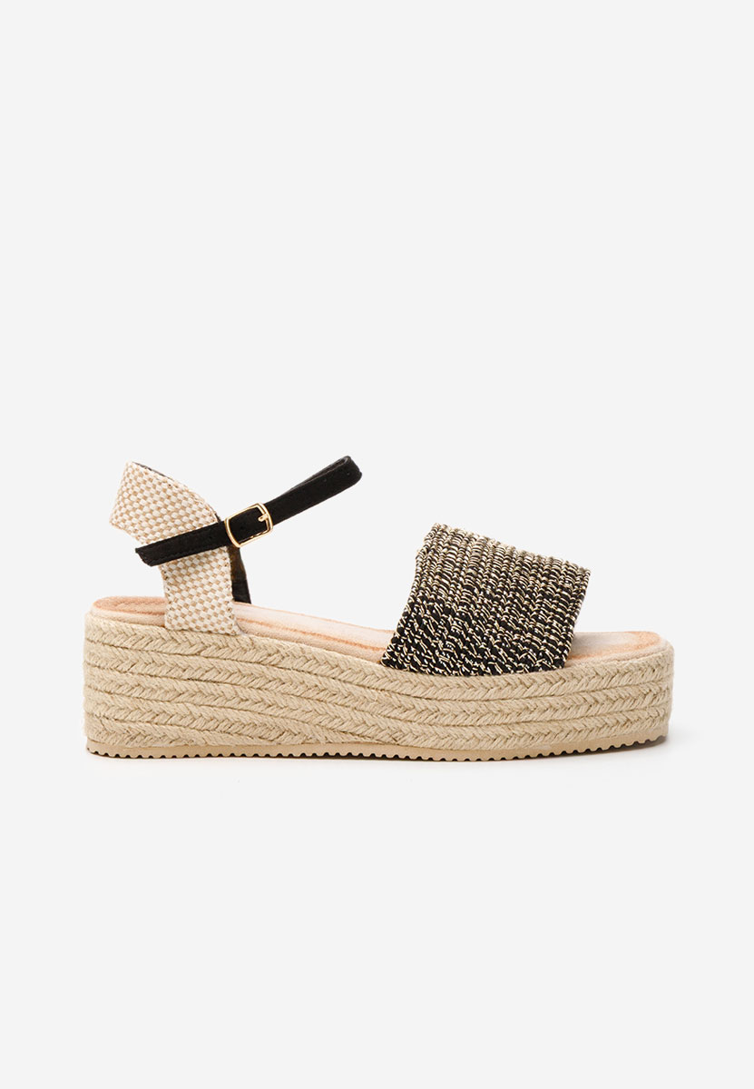 Sandale cu platforma Jilly negre