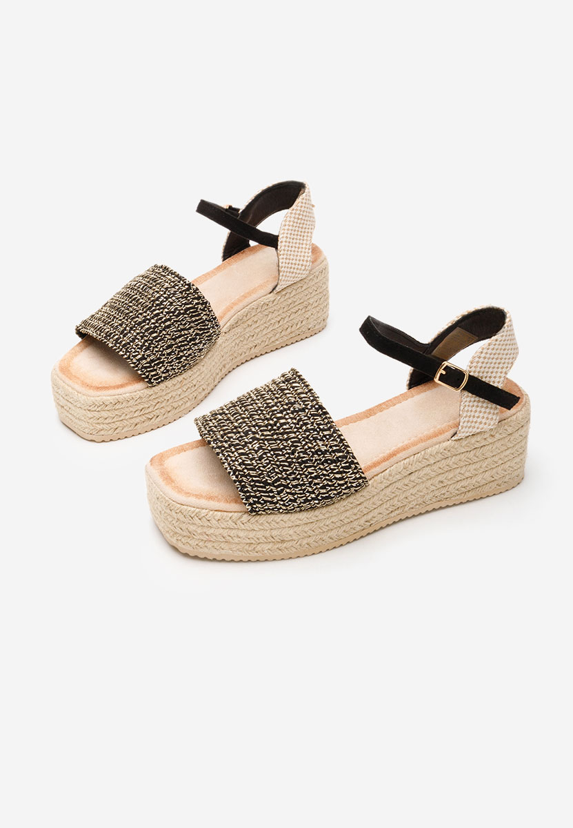 Sandale cu platforma Jilly negre