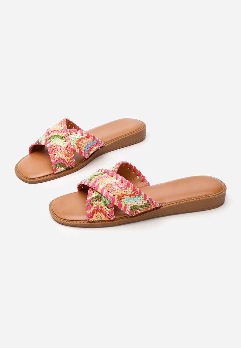 Papuci fara toc Kiddy multicolori