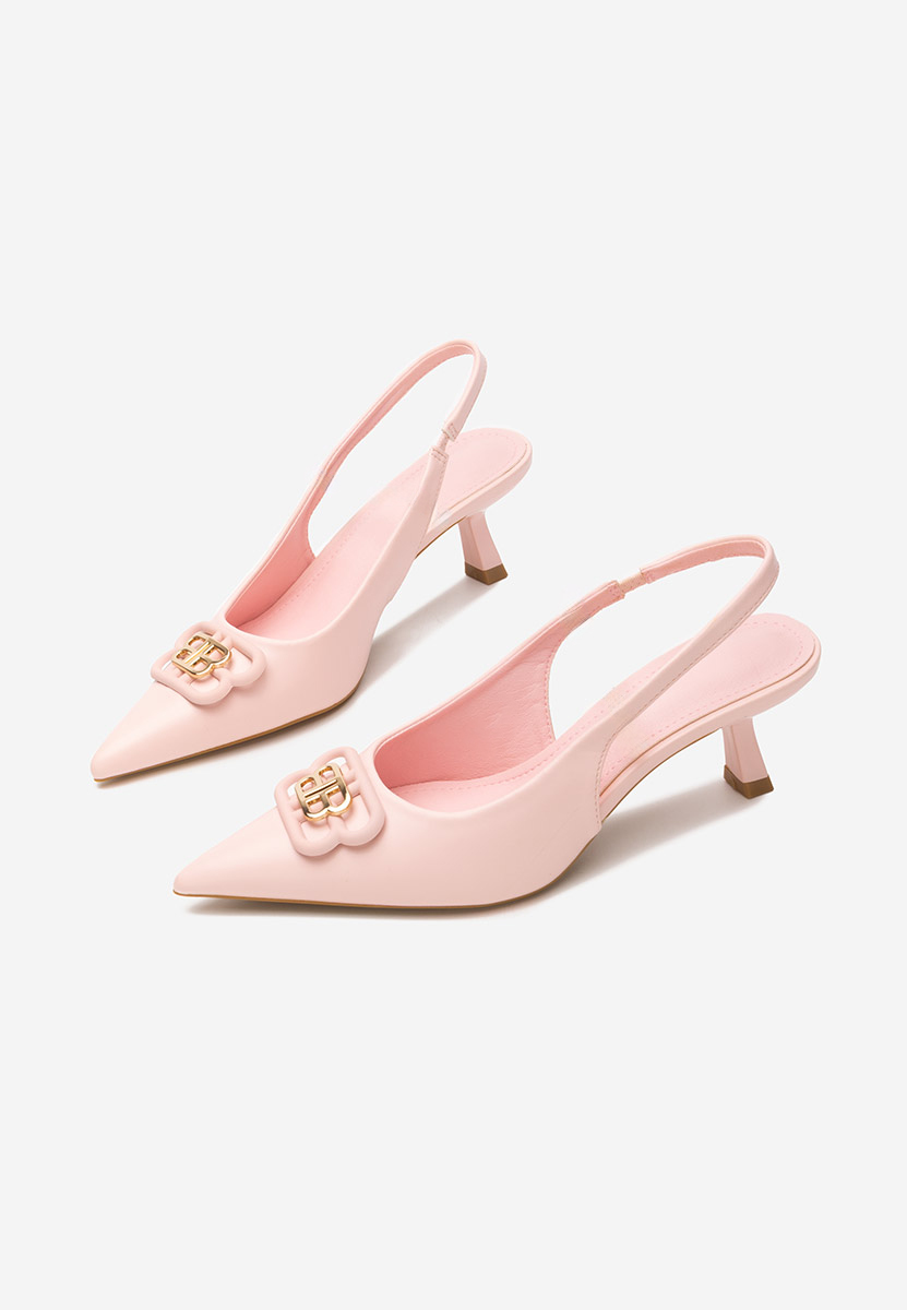 Pantofi slingback Belabisa roz