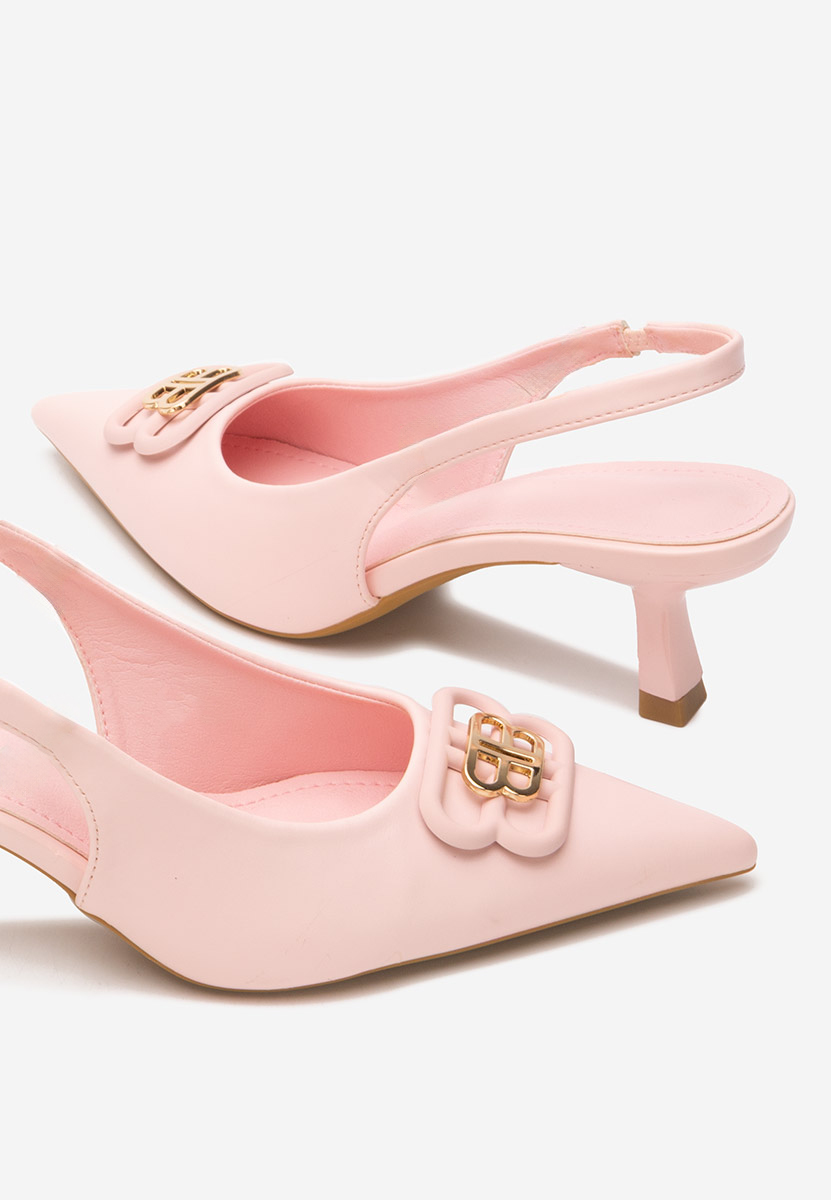 Pantofi slingback Belabisa roz