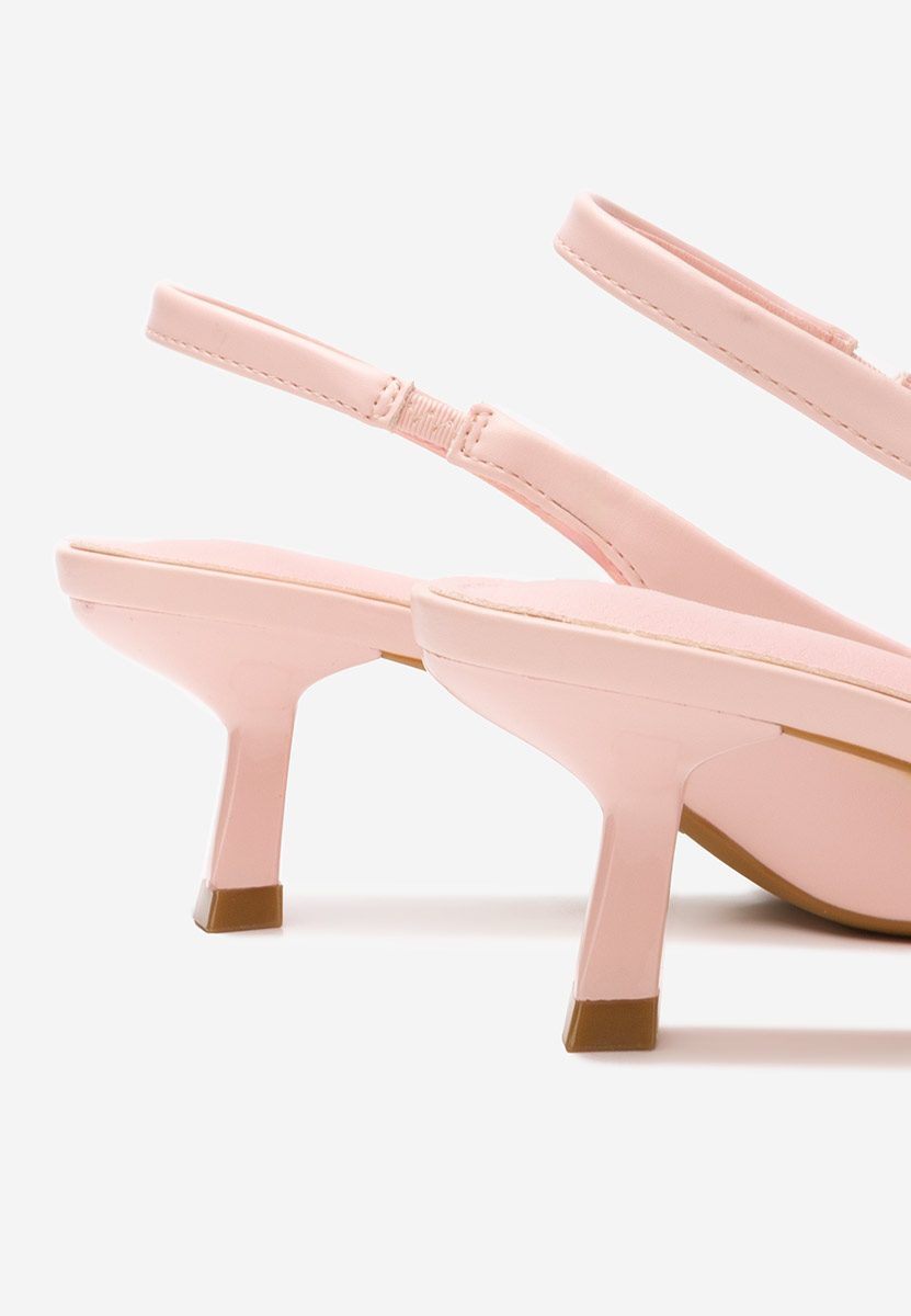 Pantofi slingback Belabisa roz