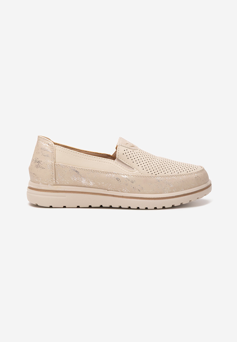 Pantofi casual dama Kalysa bej