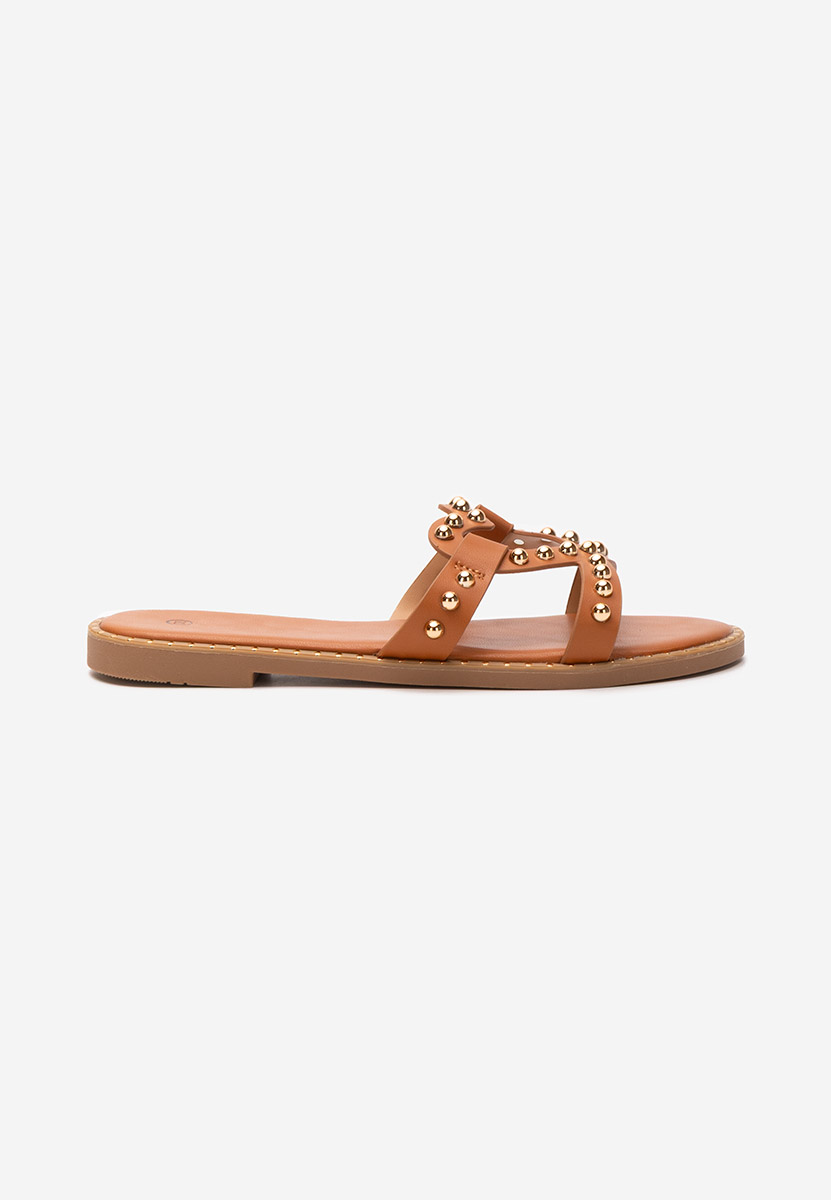 Papuci fara toc Corada camel