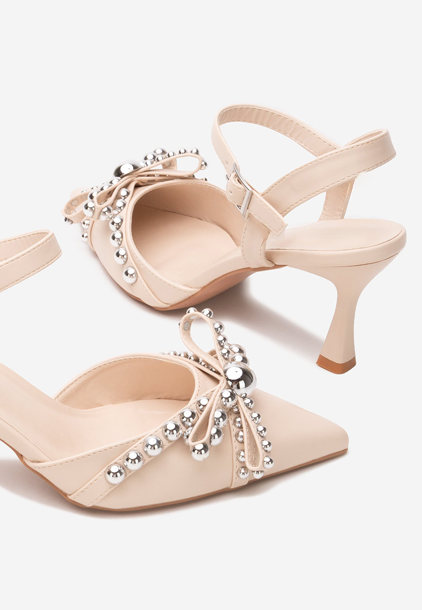 Pantofi slingback Ladera bej