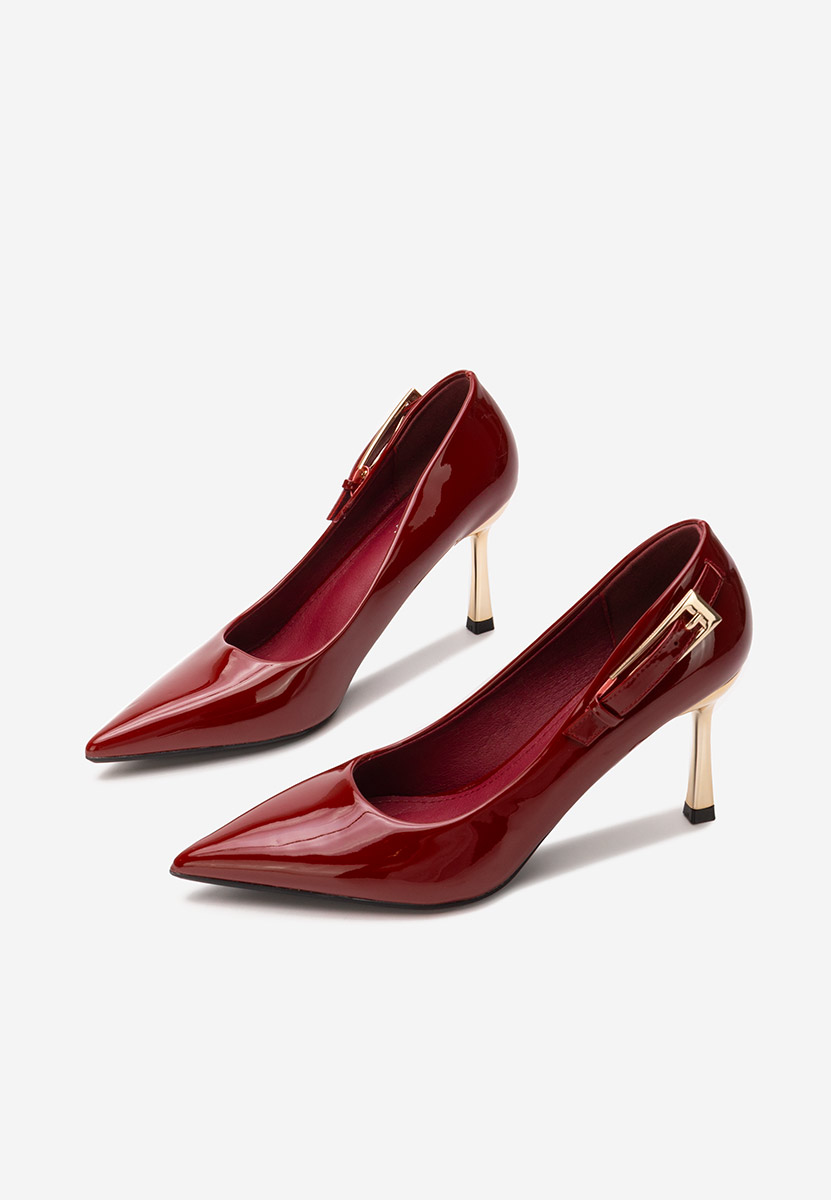 Pantofi stiletto Rosalee V3 grena