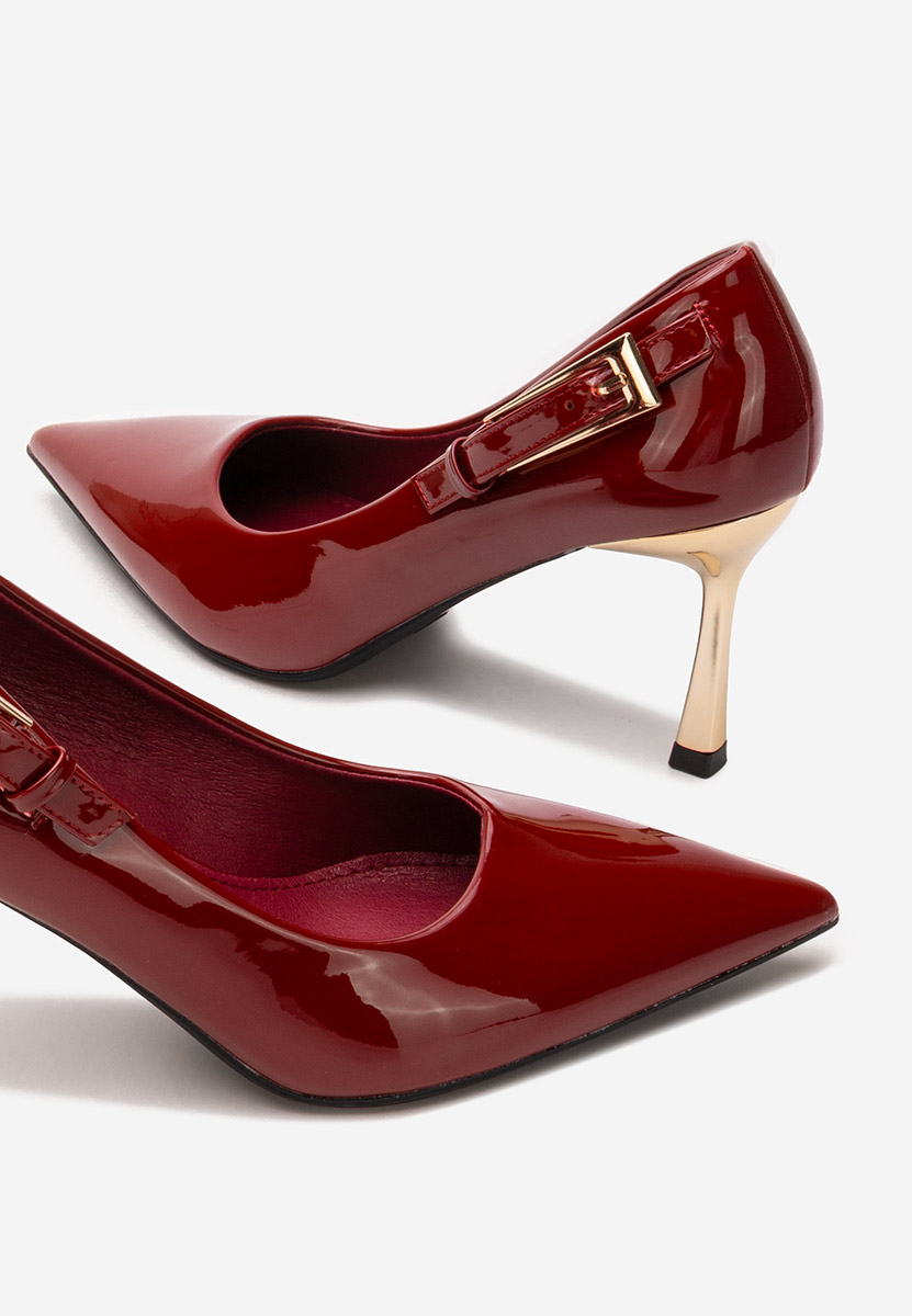 Pantofi stiletto Rosalee V3 grena