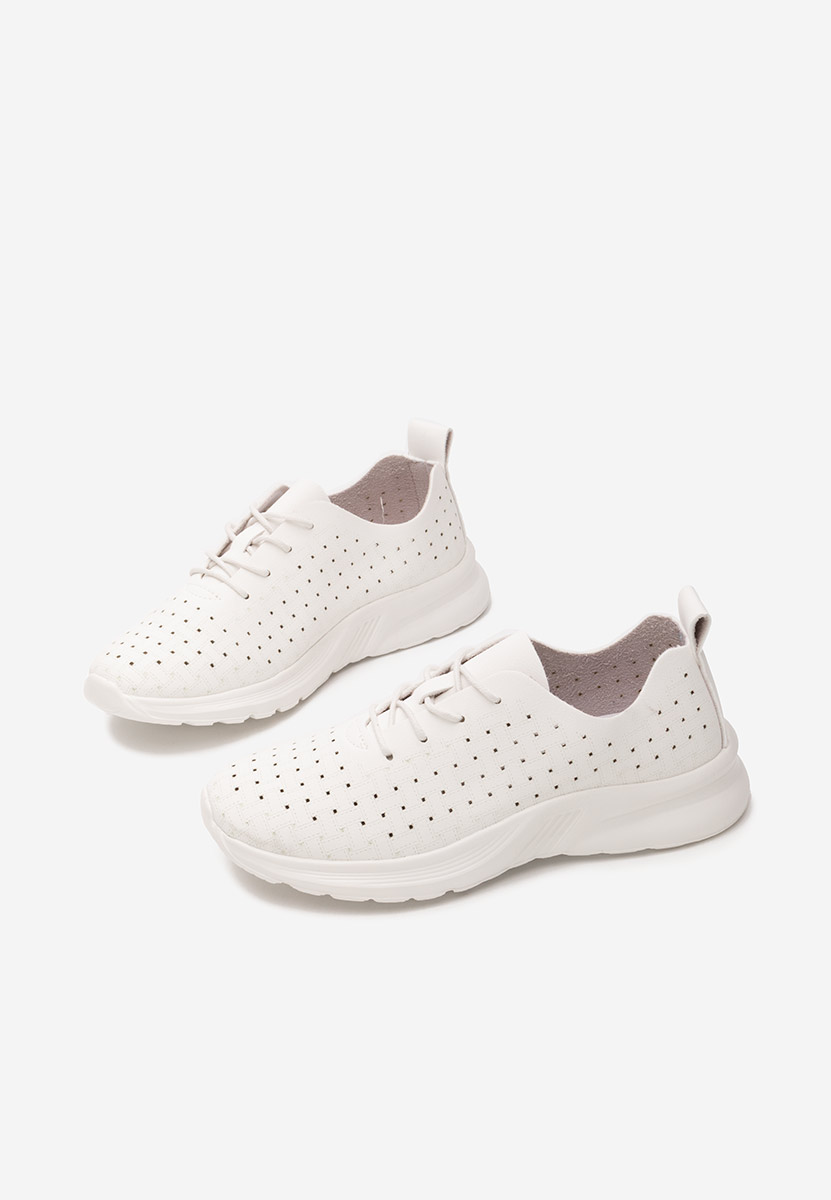 Sneakers dama Clarence albi