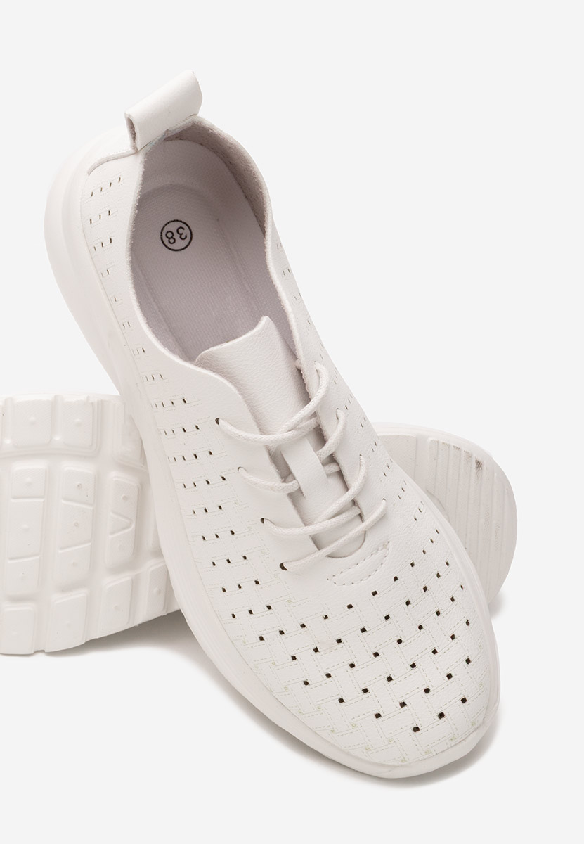 Sneakers dama Clarence albi