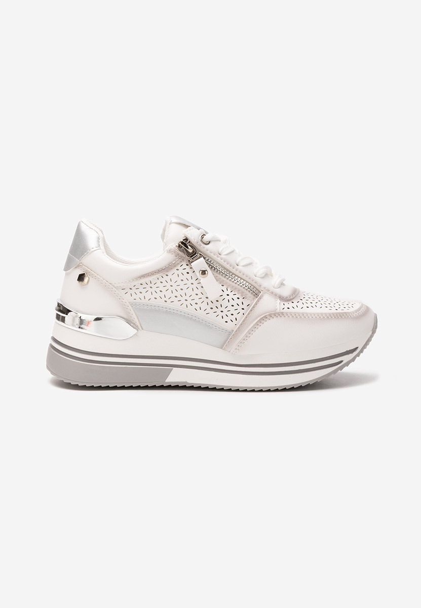 Sneakers cu platformă Reita albi