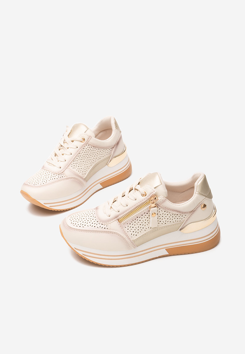 Sneakers cu platformă Reita bej