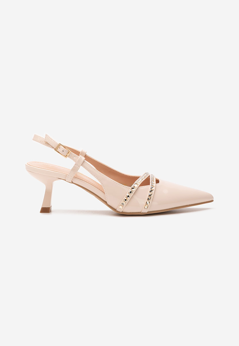 Pantofi slingback Crinna bej