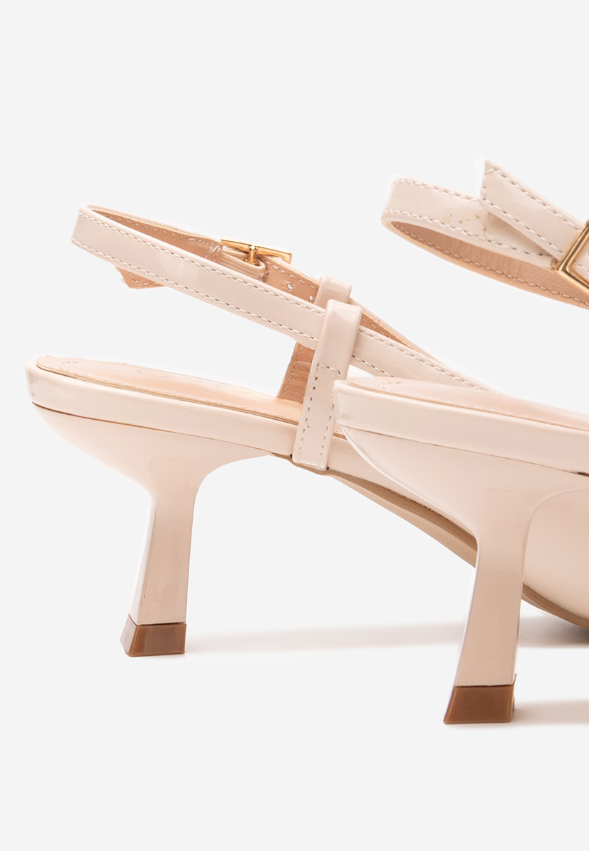 Pantofi slingback Crinna bej