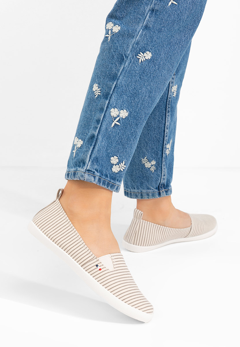 Espadrile dama Brandusa gri