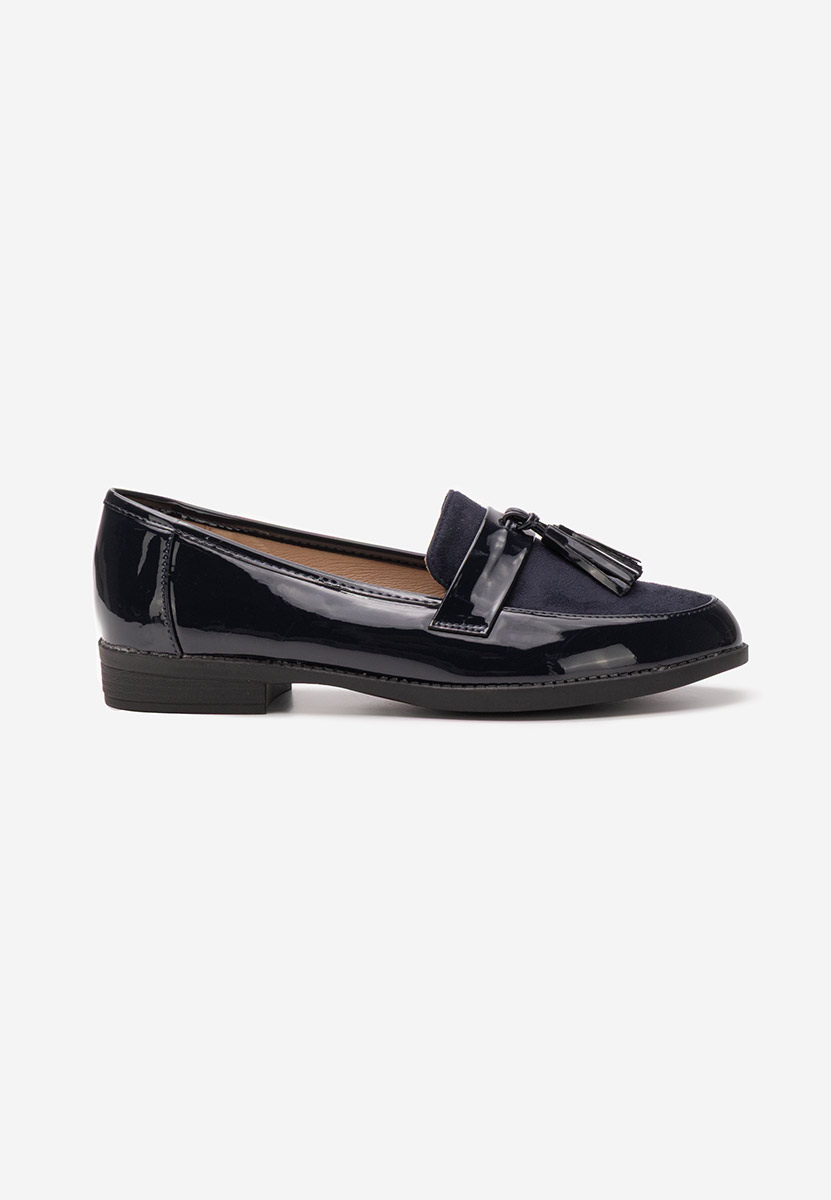 Mocasini dama eleganti Kayia albastri