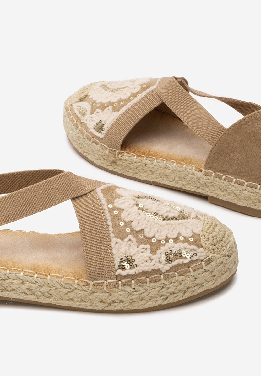 Espadrile dama Sebryna kaki