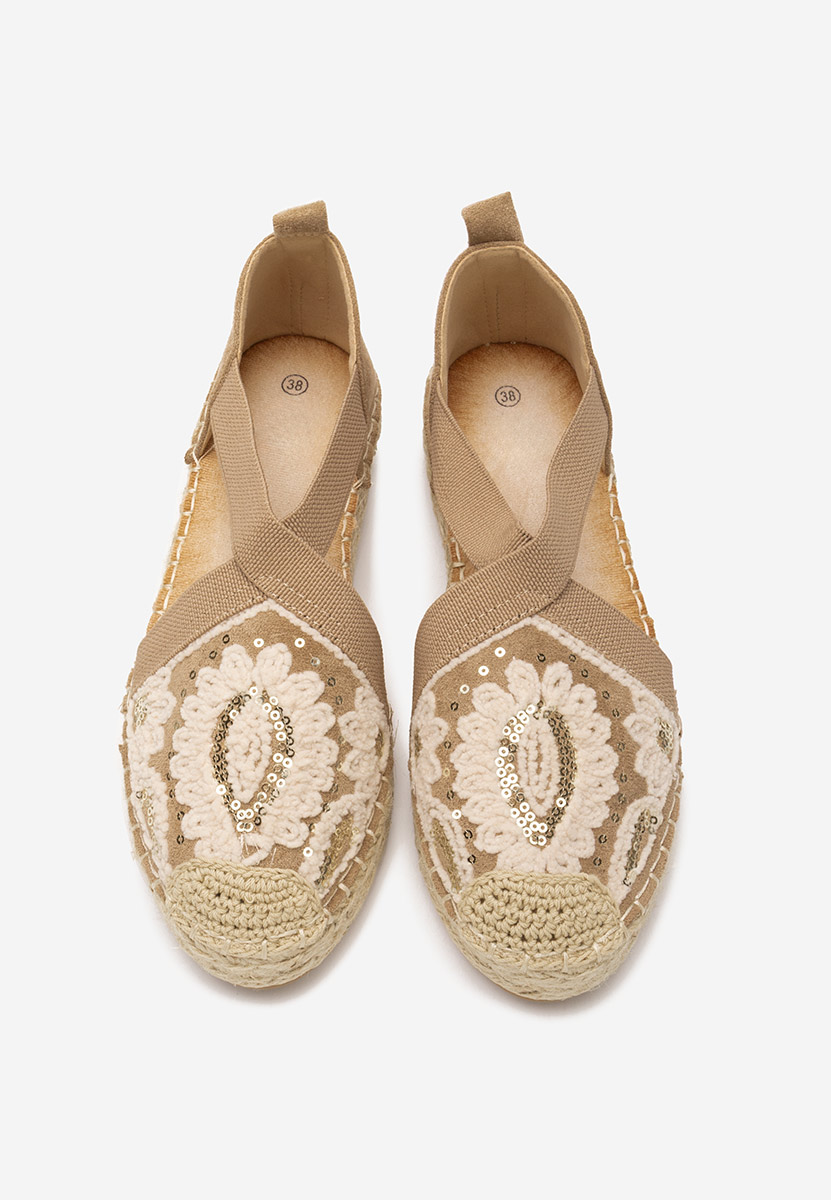 Espadrile dama Sebryna kaki